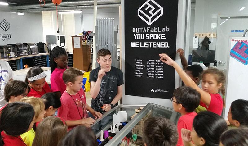 K-12 Tour in the FabLab