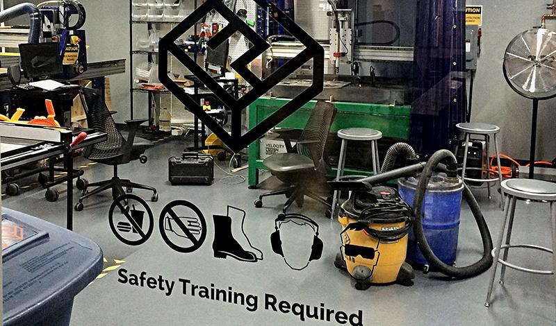 Shop Room: Safety Training Required