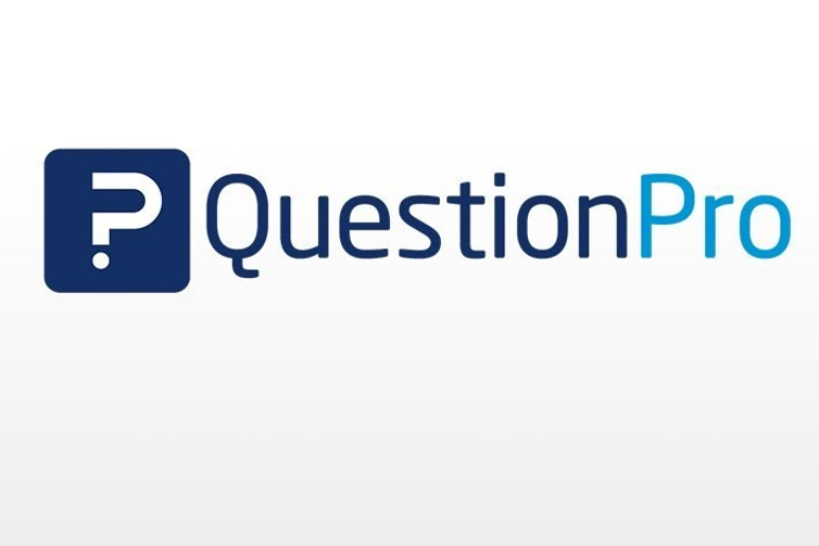 A question Mark Followed by the text "Question Pro"