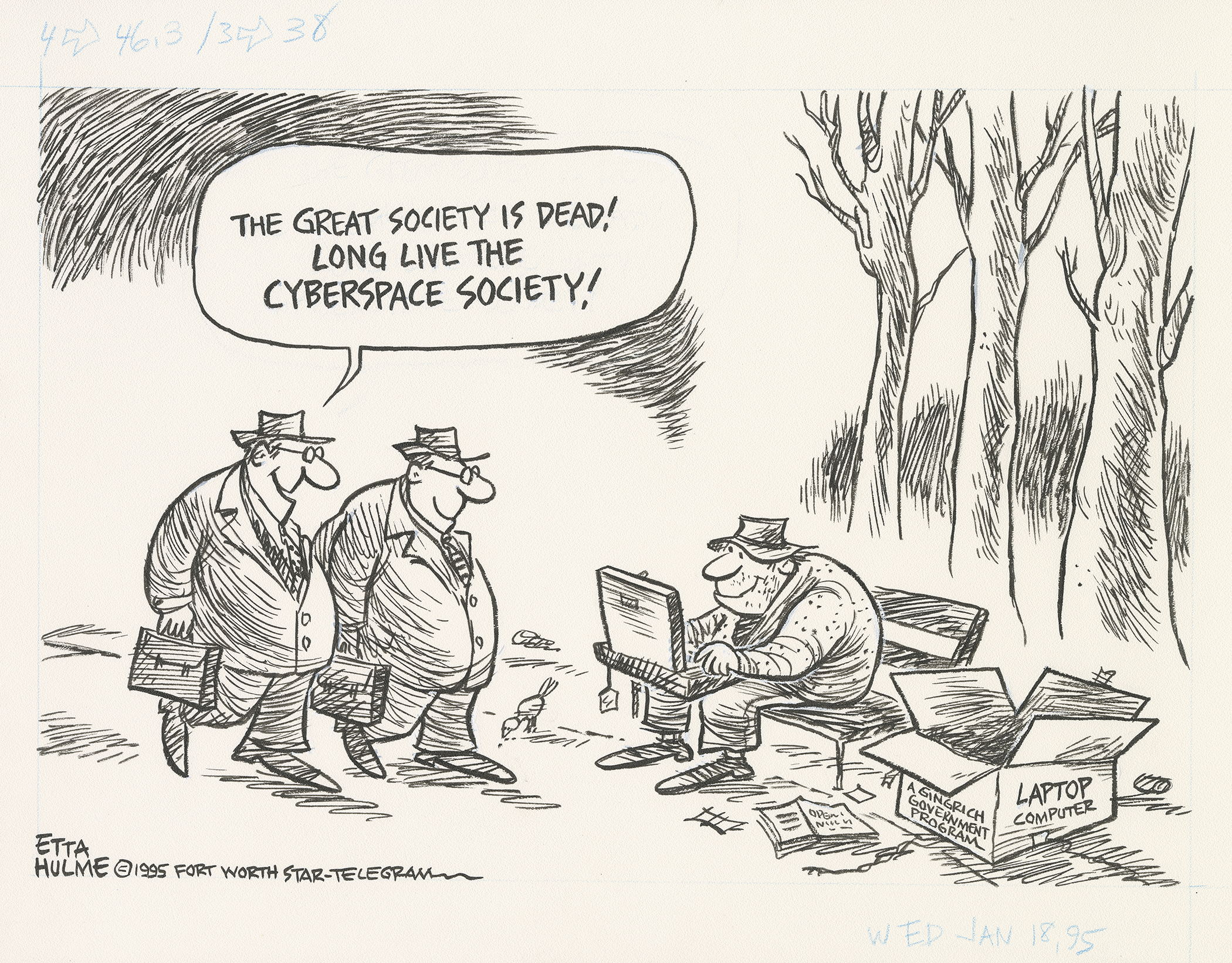 Long live the Cyberspace Society!