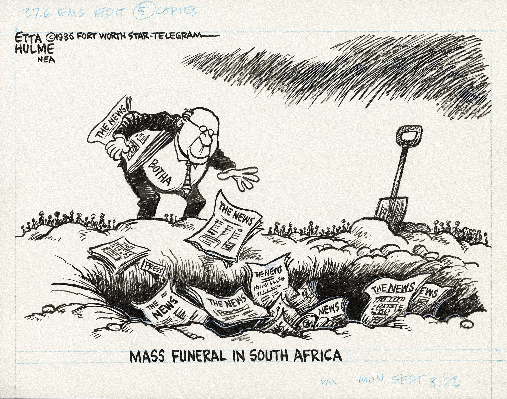 Mass funeral in South Africa