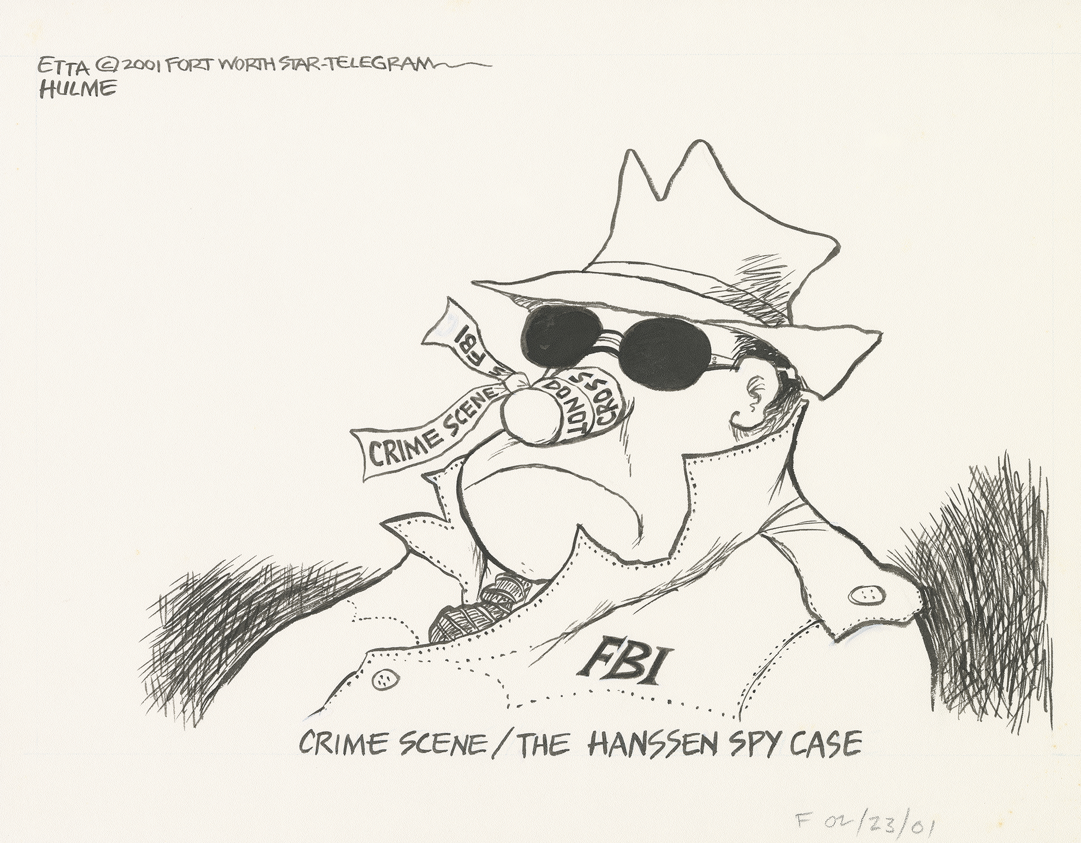 Crime scene / the Hanssen spy case