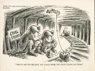 Coal | Etta Hulme Cartoon Archive