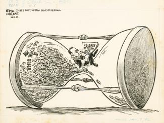 Corruption | Etta Hulme Cartoon Archive