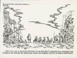 Urbanization | Etta Hulme Cartoon Archive