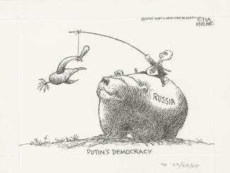 Communism | Etta Hulme Cartoon Archive