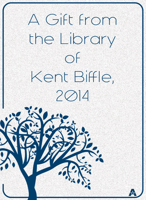 A gift from the library of Kent Biffle, 2014