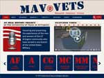 MavVets website homepage
