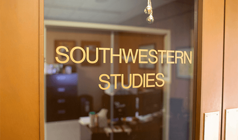 Entrance to Southwestern Studies Center