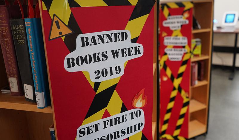 Banned Books Week 2019 Display