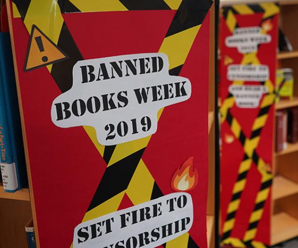 Banned Books Week 2019 Display