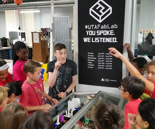 K-12 Tour in the FabLab