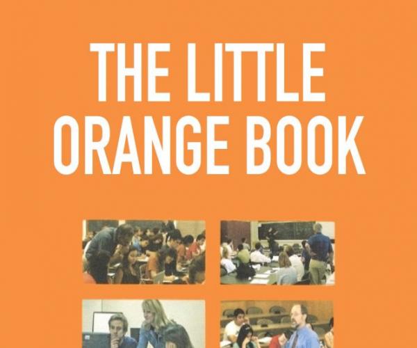 the cover of the little orange book