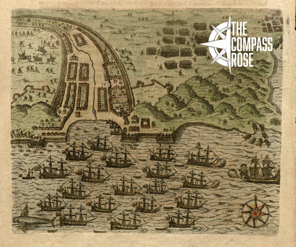 Sir Francis Drake's Fleet Raids Cape Verde Islands