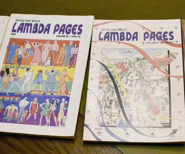 Four different Lambda Pages covers