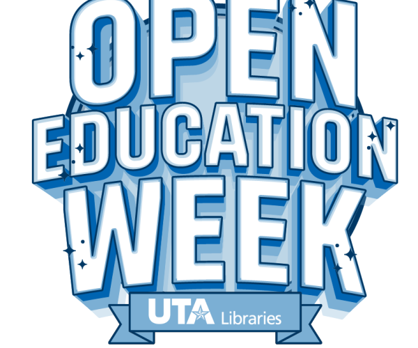 text Open Education Week, UTA Libraries