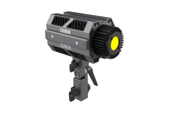 Image showcasing a Colbor CL100X LED light, a high-performance lighting solution with adjustable brightness and color temperature, ideal for professional photography and videography.