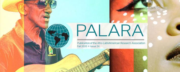 Palara Cover detail including Afro-Latin guitarist and woman